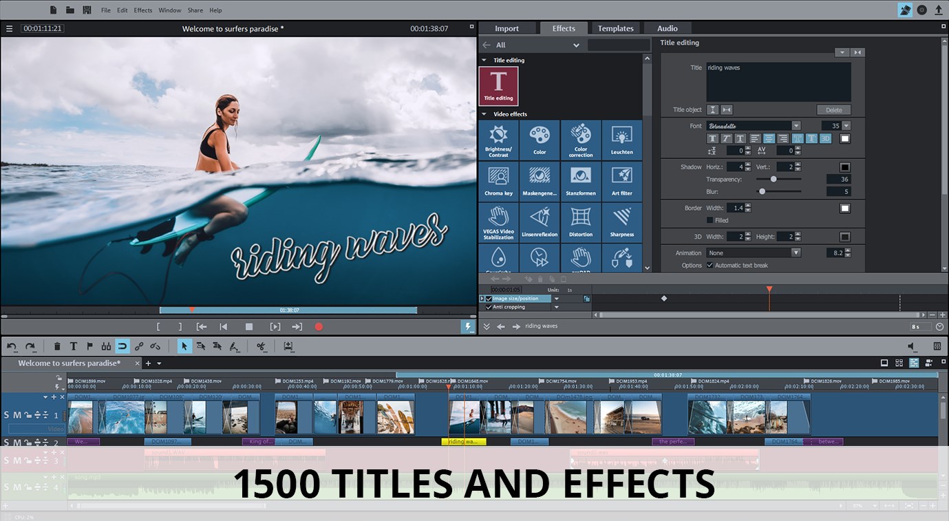 MAGIX Movie Studio 2025 Platinum Full Crack Español 4