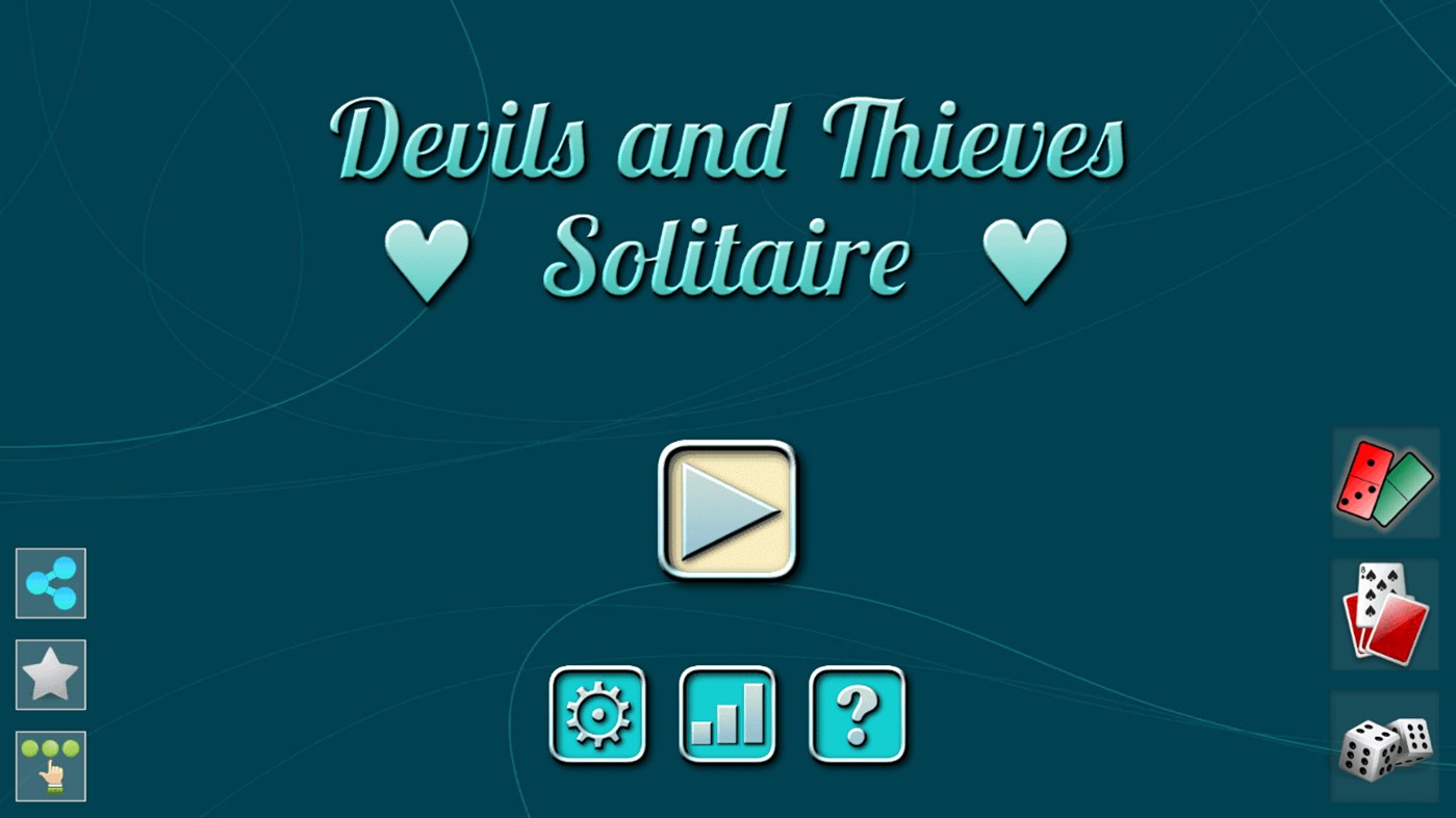 #1. Devils and Thieves Solitaire (Windows) Podle: ALGOTECH SOFTWARE