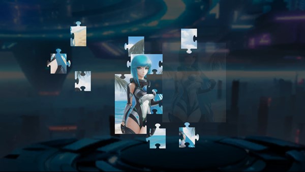 Anime Poly Puzzle - Sci-Fi Maidens — 7