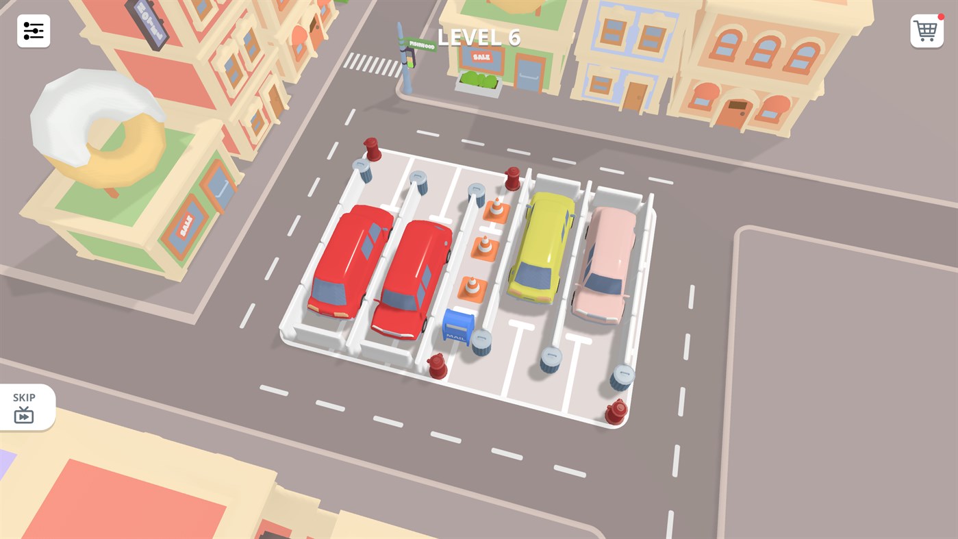 #1. Parking Jam (Windows) By: Super Casual Game Studio