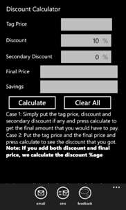 DiscountCalculator screenshot 3