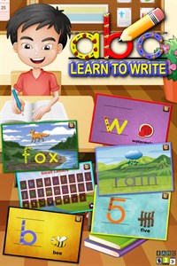 Kids Learn to Write Letters Draw Numbers and Words