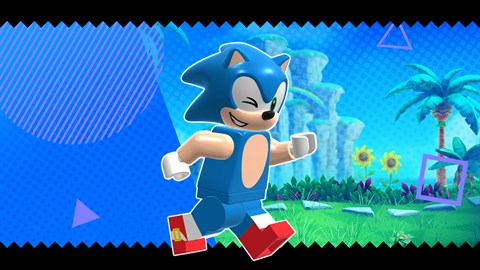 Diseño de Sonic de LEGO®