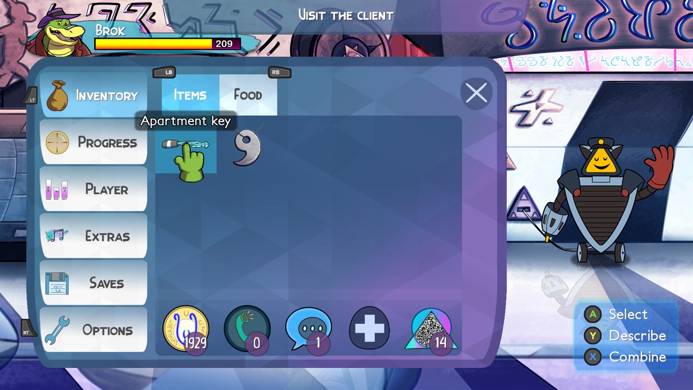 #9. BROK the InvestiGator (Xbox) By: COWCAT