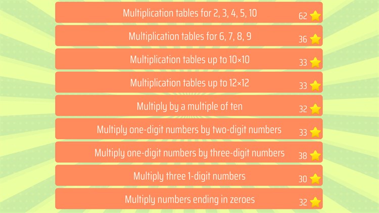 Third grade Math - Multiplication - PC - (Windows)