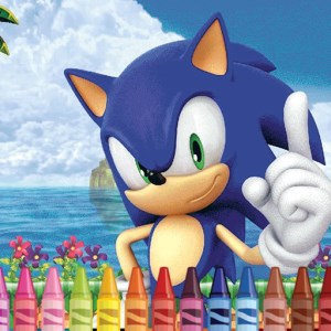 Sonic Coloring Game icon