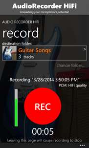 Audio Recorder HiFi screenshot 1