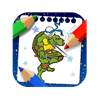 Super Turtles Coloring