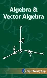 Algebra and Vector Algebra screenshot 1