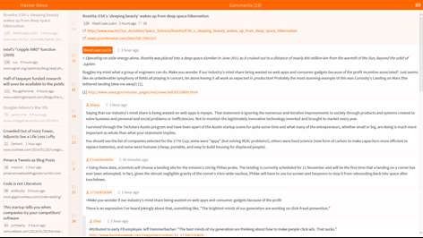 Hacker News Reader Screenshots 2