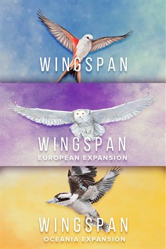 Wingspan + European Expansion + Oceania Expansion