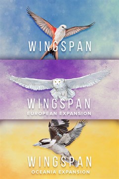 Cover poster for Wingspan + European Expansion + Oceania Expansion