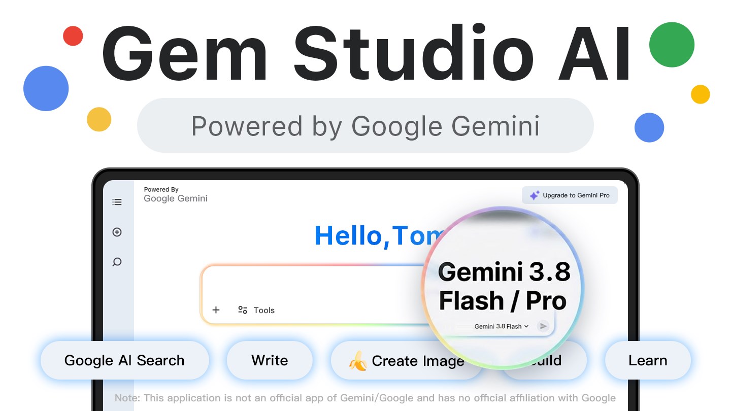 Gem Chatbot for Gemin AI screenshot