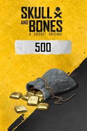 500 золотых монет Skull and Bones