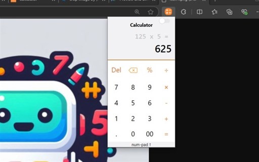 Calculator - Simple & Intuitive Chrome Extension