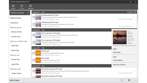 Duplicate Removal Tool Screenshots 2