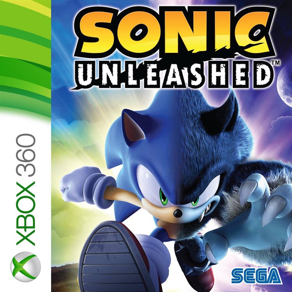 SONIC UNLEASHED cover art (full size)
