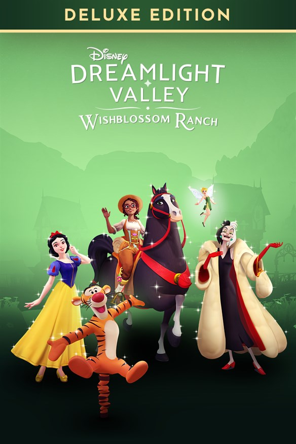 Disney Dreamlight Valley: Wishblossom Ranch—Deluxe Edition Xbox Series X|S and Xbox One cover art