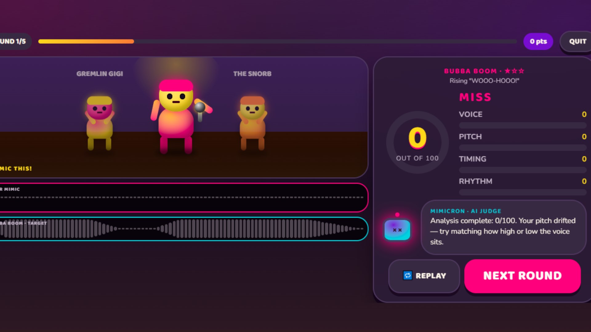 Mimic Party Game screenshot