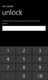 Key Locker screenshot 2