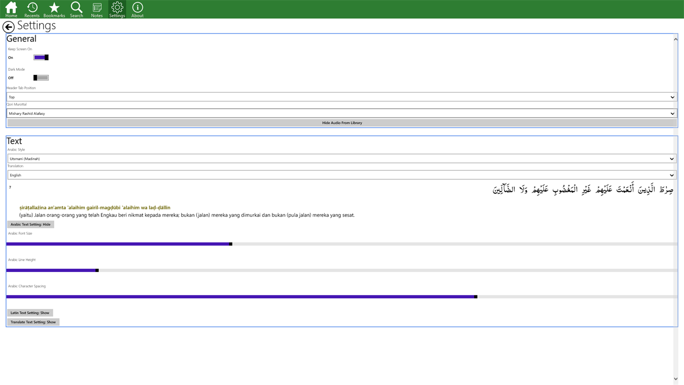 #5. Quran Mobile (Windows) 来自: OreliC