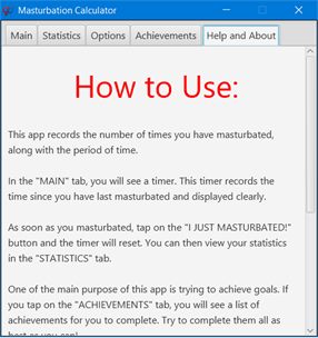 Masturbation Calculator screenshot 4