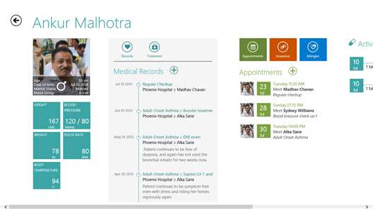 Family Health Records screenshot 2