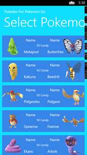Pokedex For Pokémon Go screenshot 2