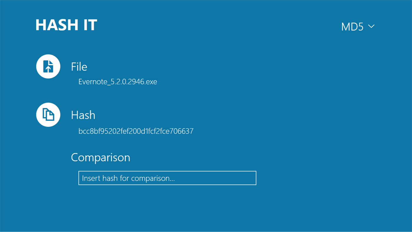 #1. Hash It (Windows) 由: Ivan Zinovyev