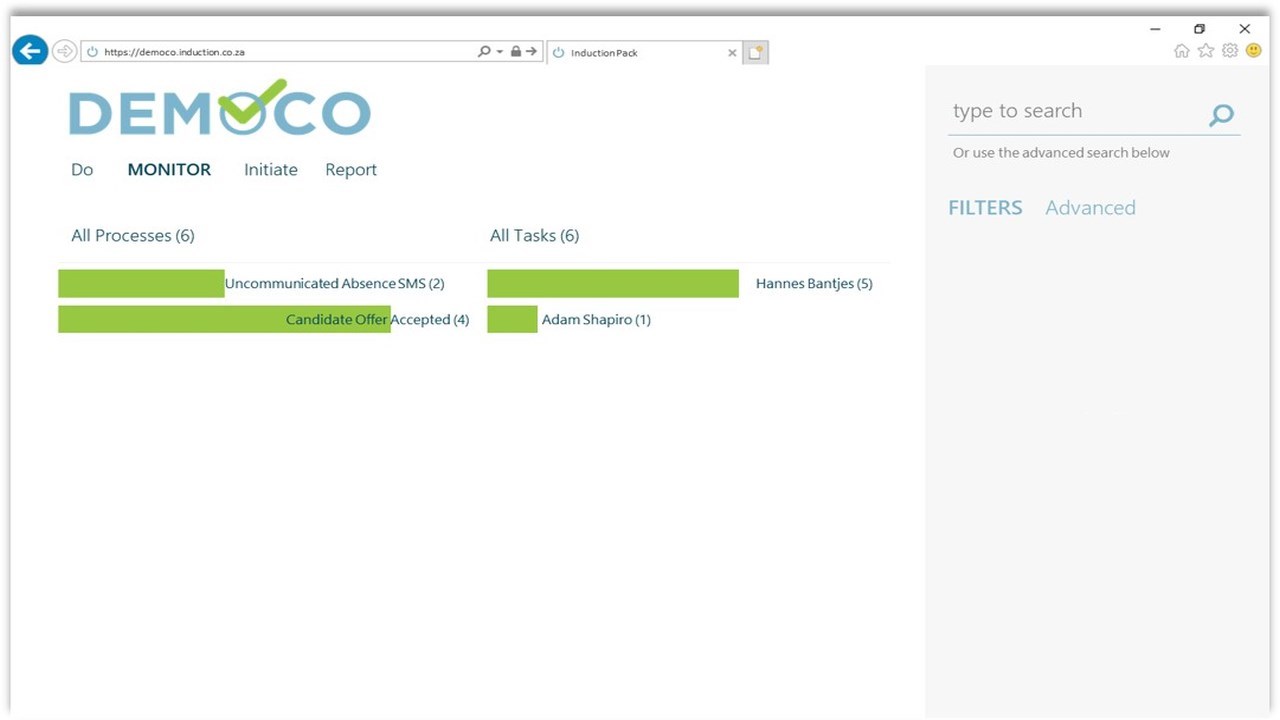 Snapshot 2 of Vendor on-boarding Autopilot