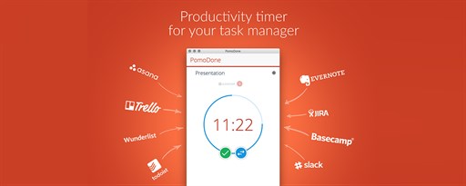 RoundPie: Focus on workflow with Timer marquee promo image