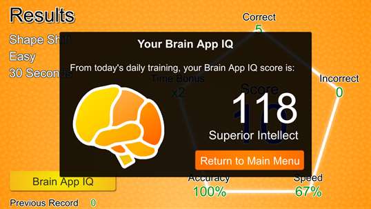 Brain App - Daily Brain Training on your PC screenshot 5