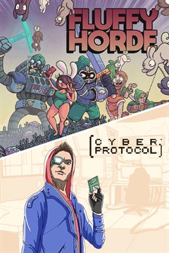 Cover poster for Fluffy Horde + Cyber Protocol