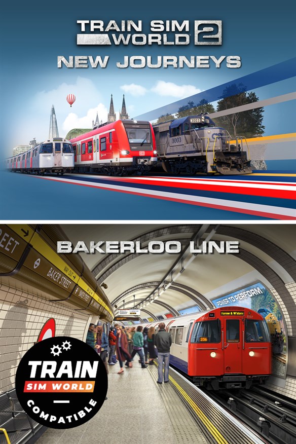 Train Sim World 2: Bakerloo Line & Silver 1972 Stock (Train Sim World 3 Compatible) Xbox Series X|S and Xbox One cover art