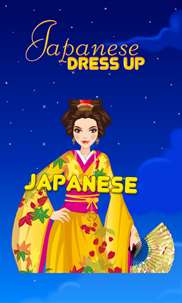 Japanese Princess Dressup screenshot 1