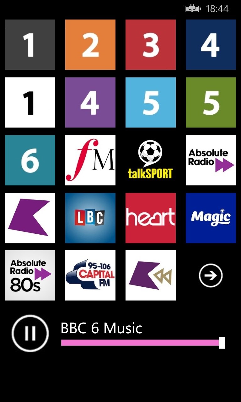 Captura de Pantalla 1 Radios British windows