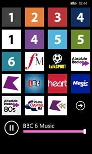 Radios British screenshot 1