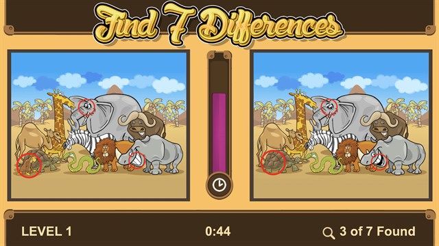 Spot The Animals Difference screenshot 1