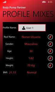 BodyPump Partner screenshot 1