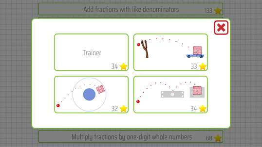 Fourth grade Math skills - Fractions screenshot 4