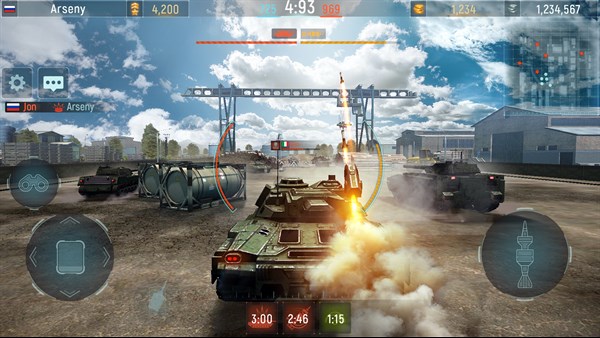 Modern Tanks: Epic War Tank Games — 1