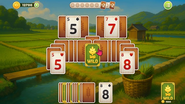 Farming TriPeaks Solitaire screenshot 1