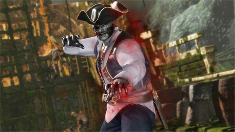 Costume 2 Pirate des 7 mers de DOA6 - Raidou