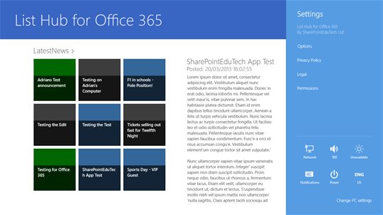 List Hub for Office 365 screenshot 5