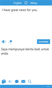 Malay Translator screenshot 1