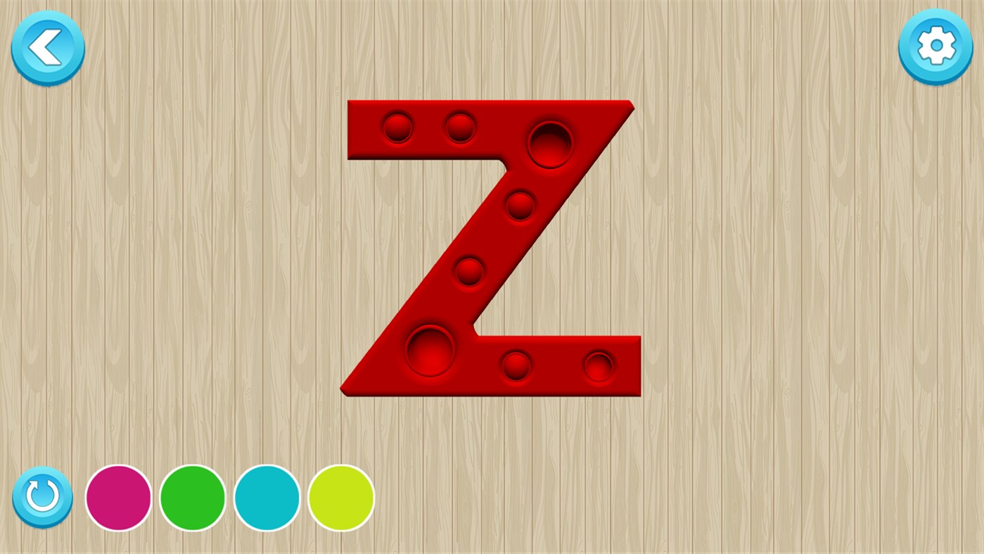 #4. Pop It Alphabets 3D (Windows) 由: Margala Games