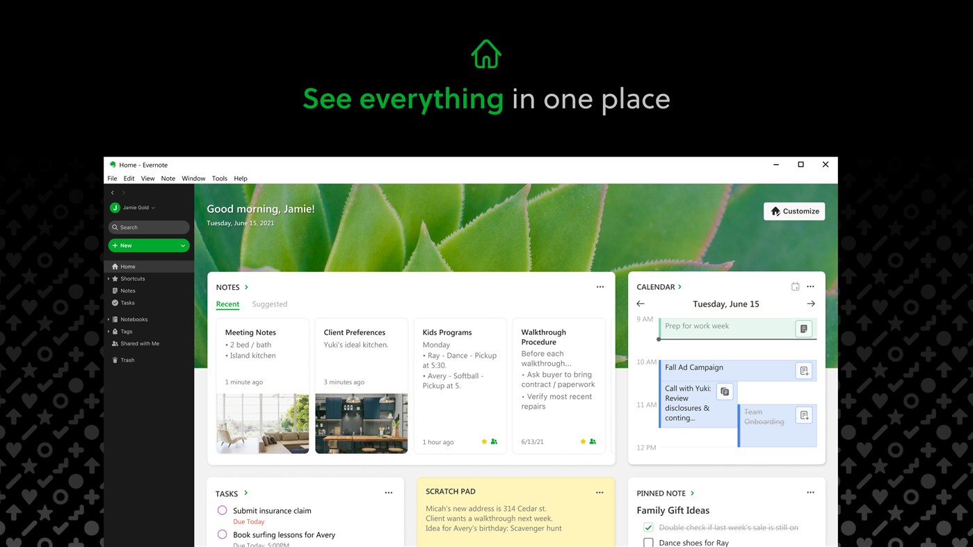 #5. Evernote (Windows) By: Evernote