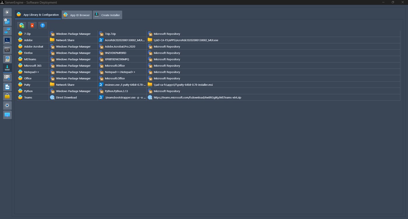 #6. ServerEngine (Windows) De: CForce-IT, Claudio Orlando