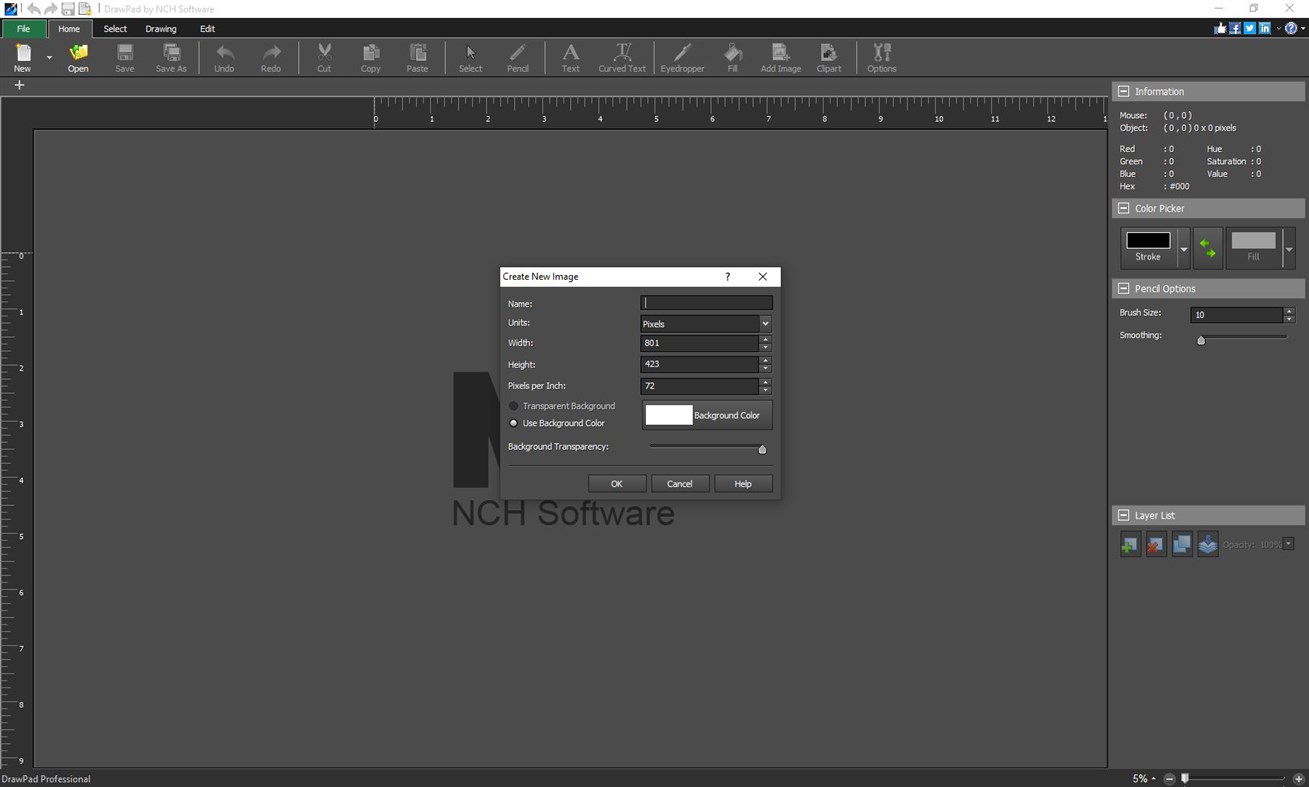 #1. DrawPad Professional (Windows) De: NCH Software