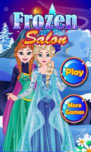 Frozen Beauty Salon screenshot 1